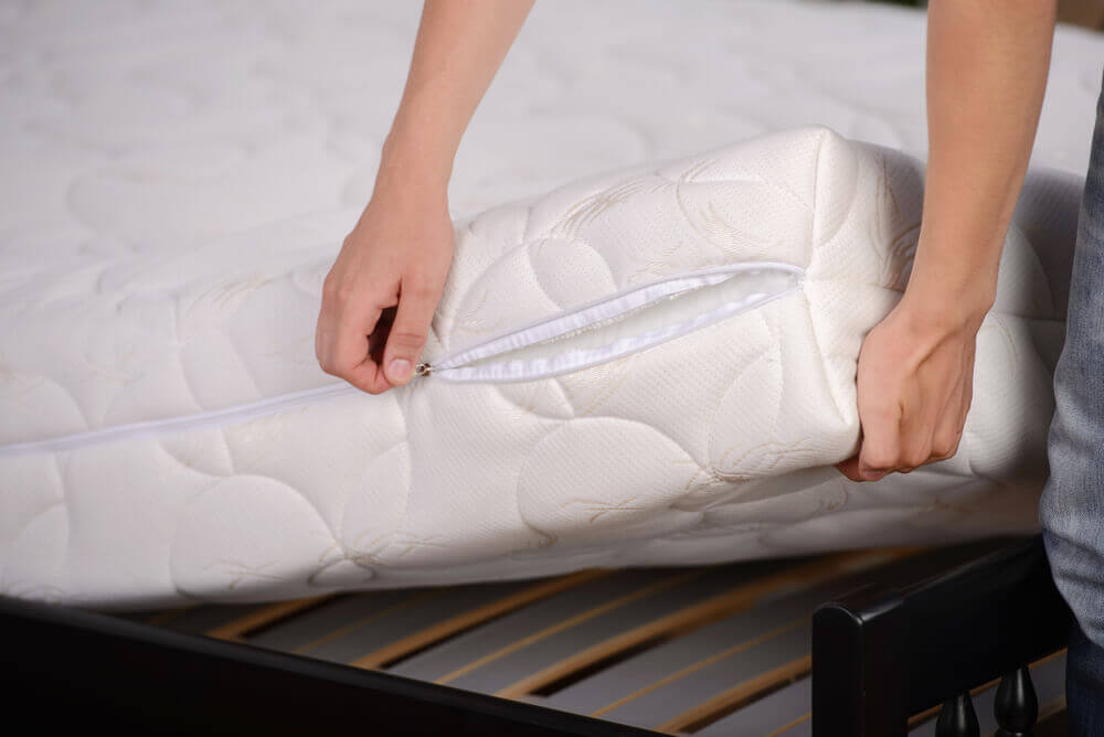 mattress encasement in store